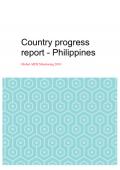 Country Progress Report - Philippines
