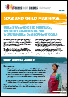 SDGs and Child Marriage