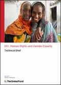 Technical Brief: HIV, Human Rights and Gender Equality