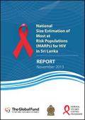 National Size Estimation of Most at Risk Populations (MARPs) for HIV in Sri Lanka