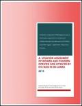 A Situation Assessment of Women and Children Infected and Affected by HIV/AIDS in Sri Lanka