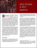 Pakistan: Sex Work and HIV/AIDS