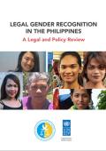 Legal Gender Recognition in the Philippines - A Legal and Policy Review