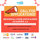 Call for Application for "Regional Peer Education Academy 2.0"