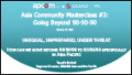 Asia Community Masterclass #3: Going beyond 90-90-90