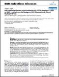 AIDS-defining Illnesses among Patients with HIV in Singapore, 1985 to 2001: Results from the Singapore HIV Observational Cohort Study (SHOCS)