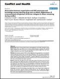 Association between Expatriation and HIV Awareness and Knowledge among Injecting Drug Users in Kabul, Afghanistan: A Cross-Sectional Comparison of Former Refugees to Those Remaining During Conflict