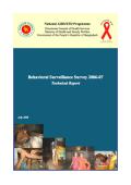 Bangladesh Behavioral Surveillance Survey 2006-2007: Technical Report