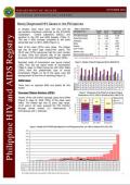 Philippines HIV/AIDS Registry - October 2010