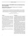 Economic Aspect of HIV/AIDS Control and Injecting Drug Use in Indonesia