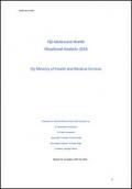 Fiji Adolescent Health Situational Analysis 2016