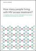 How many people living with HIV access treatment?