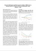 Integrated Biological and Behavioral Surveillance Survey among Female Sex Workers in Kathmandu Valley Round V – 2015 (Fact Sheet)