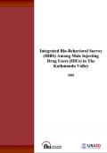 Integrated Bio-Behavioral Survey among Male Injecting Drug Users in Kathmandu Valley, Nepal: Round II - 2005