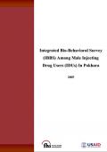 Integrated Bio-Behavioral Survey among Male Injecting Drug Users in Pokhara Valley, Nepal: Round II - 2005