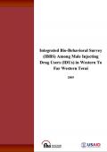 Integrated Bio-Behavioral Survey among Male Injecting Drug Users in Western To Far Western Terai, Nepal: Round I - 2005