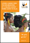 Lessons Learned from the Implementation of a Violence against Women Survey in Palau