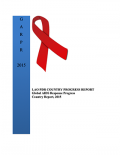 Lao PDR Global AIDS Response Progress Report 2015