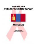 Mongolia: UNGASS 2010 Country Progress Report (January 2008-December 2009)