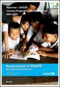 Myanmar-UNICEF Country Programme of Cooperation 2001-2005