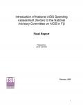 Introduction of National AIDS Spending Assessment (NASA) to the National Advisory Committee on AIDS in Fiji: Final Report