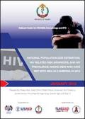 National Population Size Estimation, HIV Related Risk Behaviors, and HIV Prevalence among Men who have sex with Men in Cambodia in 2014