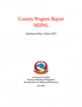 Nepal Global AIDS Response Progress Report 2015