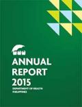 Department of Health, Philippines: Annual Report 2015