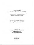 Philippines: UNGASS Country Progress Report (January 2003-November 2005)