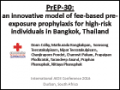 PrEP-30: An Innovative Model of Fee-based Pre-exposure Prophylaxis for High-risk Individuals in Bangkok, Thailand