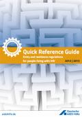 Quick Reference Guide: Entry and Residence Regulations for People Living with HIV 2012-2013