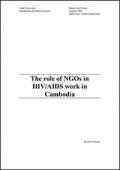 The Role of NGOs in HIV/AIDS Work in Cambodia