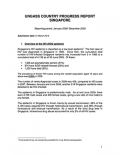 Singapore: UNGASS 2010 Country Progress Report (January 2008-December 2009)