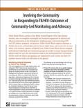 Involving the Community in Responding to TB/HIV: Outcomes of Community-Led Monitoring and Advocacy