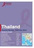 Thailand Country Review 2012