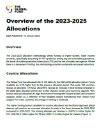 Funding Model 2023-2025 Overview