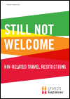 Still Not Welcome — HIV-related Travel Restrictions