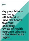 Key populations UHC in Asia and the Pacific 2022