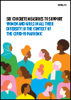 Six Concrete Measures to Support Women and Girls in All Their Diversity in the Context of the COVID-19 Pandemic