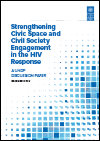Strengthening Civic Space and Civil Society Engagement in the HIV Response