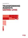 Unitaid Annual Report 2013: Transforming Markets Saving Lives