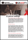 Women and HIV in Prison Settings