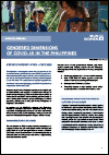 Philippines, COVID-19, violence, women and girls, gender equality, health