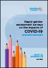 Rapid Gender Assessment Surveys on the Impacts of COVID-19
