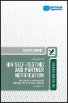 Guidelines on HIV Self-testing and Partner Notification