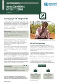 WHO Recommends HIV Self-testing: Policy Brief